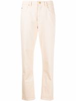 Brunello Cucinelli jean droit à taille haute - Tons neutres