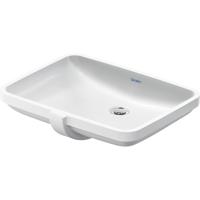 Duravit No.1 inbouwwastafel 55x40x16cm inbouw Hoogglans Wit 03955500282