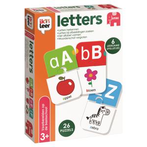 Jumbo Ik Leer Letters 6 Spelletjes, Incl. Puzzel Vanaf 3 Jaar