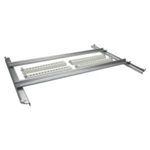 Fibox DRS ARCA 406021 Montageframe 2 rijen Staal Grijs (l x b) 400 mm x 600 mm 1 stuk(s)