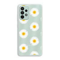 Margrietjes: Samsung Galaxy A52s 5G Transparant Hoesje Margrietjes: Samsung Galaxy A52s 5G Transparant Hoesje