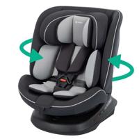 SAFETY 1ST Cosmo I-Safe I-Size autostoel, Van 0 tot 12 jaar, 40 - 150 cm, Eenvoudige installatie met de gordel, 360° draaibaar, Zwart SAFETY 1ST Cosmo I-Safe I-Size autostoel, Van 0 tot 12 jaar, 40 - 150 cm, Eenvoudige installatie met de gordel, 360° draaibaar, Zwart