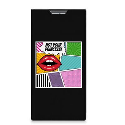 Samsung Galaxy S22 Ultra Hippe | Standcase | Popart Princess