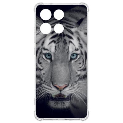 TPU Telefoonhoesje Motorola Moto G56 - Tijger backcover