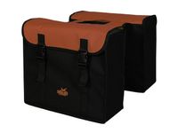 Greenlands dubbele fietstas 34 liter zwart/rood