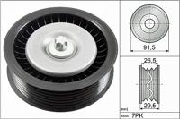 Geleide rol/omdraairol, Poly V-riem INA, Diameter (mm)91,5mm, u.a. für Mercedes-Benz