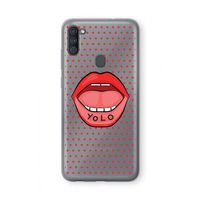 Yolo Denise: Samsung Galaxy A11 Transparant Hoesje Yolo Denise: Samsung Galaxy A11 Transparant Hoesje