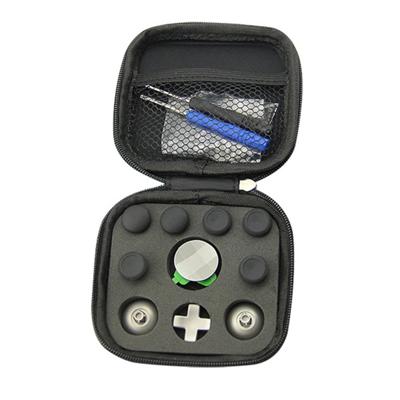18 stuks game controller handvat belangrijkste vervangende accessoires voor de Xbox een ELITE (zwart)