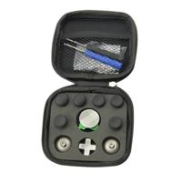 18 stuks game controller handvat belangrijkste vervangende accessoires voor de Xbox een ELITE (zwart)