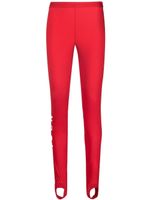 DSQUARED2 legging à logo imprimé - Rouge - thumbnail