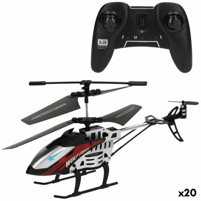 Helikopter op afstandsbediening Colorbaby (2 Stuks)