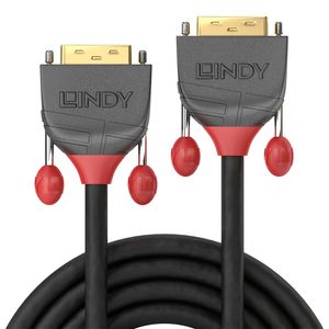 Lindy 36227 15m DVI-D DVI-D Zwart DVI kabel