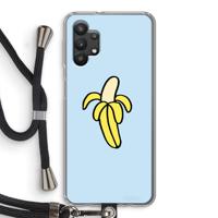 Banana: Samsung Galaxy A32 5G Transparant Hoesje met koord