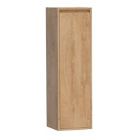 Brauer Adore - Hoge Kast - 120 cm - 1 Deur - Greeploos - Rechtsdraaiend - Forest Tan