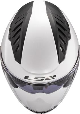 LS2 "of600 copter ii solid" jethelm helmet of600 copt. ii solid m white