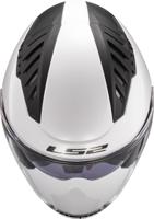 LS2 "of600 copter ii solid" jethelm helmet of600 copt. ii solid m white