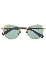 Balmain Eyewear lunettes de soleil Brigade - Or - thumbnail