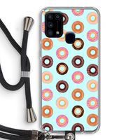 Donuts: Samsung Galaxy M31 Transparant Hoesje met koord