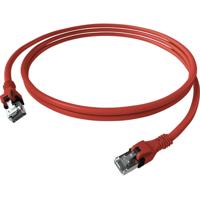 EasyLan DualBoot PushPull IP20 patchkabel, Cat.6A (Klasse EA), S/FTP, rood, 3 m