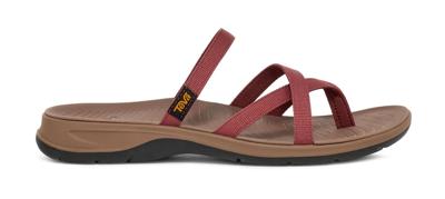 Teva Tirra Traveler Flip Slipper Dames Mahogany 10