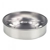 Glückskäfer taartvorm zilver metaal 12 x 12 cm - thumbnail