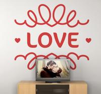Sticker love vintage