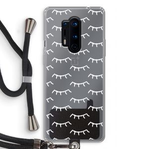 Wimpers: OnePlus 8 Pro Transparant Hoesje met koord
