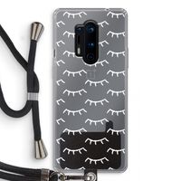 Wimpers: OnePlus 8 Pro Transparant Hoesje met koord
