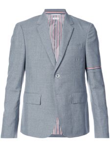 Thom Browne blazer à détail rayé - Gris