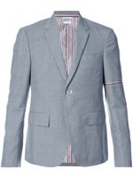 Thom Browne blazer à détail rayé - Gris
