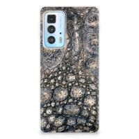 Motorola Edge 20 Pro TPU Hoesje Krokodillenprint