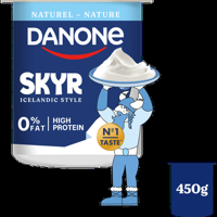 Danone Skyr Naturel High Protein 0% Vet 450 g bij Jumbo