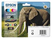 Inktcartridge epson 24xl t2438 zwart + 5 kleuren