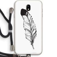 Pluim: Samsung Galaxy J7 (2017) Transparant Hoesje met koord Pluim: Samsung Galaxy J7 (2017) Transparant Hoesje met koord