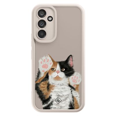 Samsung Galaxy A54 beige case - Kat
