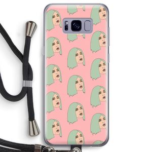 King Kylie: Samsung Galaxy S8 Transparant Hoesje met koord