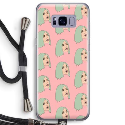 King Kylie: Samsung Galaxy S8 Transparant Hoesje met koord