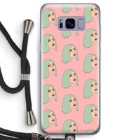 King Kylie: Samsung Galaxy S8 Transparant Hoesje met koord
