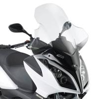 GIVI Windscherm, moto en scooter, D294ST Verhoogd transparant GIVI Windscherm, moto en scooter, D294ST Verhoogd transparant