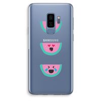 Smiley watermeloen: Samsung Galaxy S9 Plus Transparant Hoesje Smiley watermeloen: Samsung Galaxy S9 Plus Transparant Hoesje