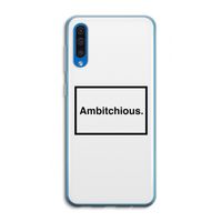 Ambitchious: Samsung Galaxy A50 Transparant Hoesje
