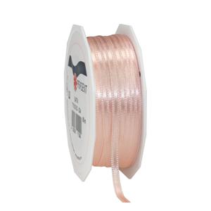 Cadeaulint/sierlint Satijn - 0.3 cm x 50 meter - zalm roze - cadeaus inpakken - decoratie