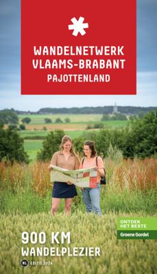 Wandelkaart Pajottenland wandelnetwerk 2 kaarten + infogids | Toerisme Vlaams-Brabant