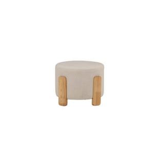 Svea - Nova hocker - boucle - wit