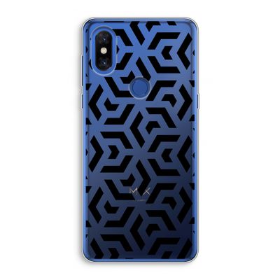 Crazy pattern: Xiaomi Mi Mix 3 Transparant Hoesje