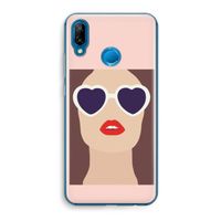 Red lips: Huawei P20 Lite Transparant Hoesje