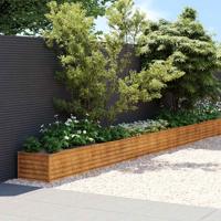 Plantenbak verhoogd 1152x50x36 cm cortenstaal - thumbnail