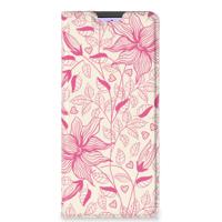 Xiaomi Redmi Note 10 Pro Smart Cover Pink Flowers