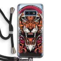 Tiger and Rattlesnakes: Samsung Galaxy S10e Transparant Hoesje met koord