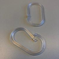 Displayring transparant ovaal 50mm 100st